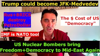 Trump could become JFK US brings FreedomDemocracy to MidEast again US Democracys cost [upl. by Miles]