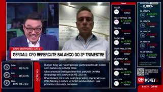 Gerdau registra lucro de R 143 bi no 3° trimestre  Na Mídia  CNN Money [upl. by Cassiani]