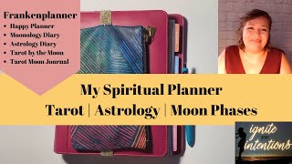 My Spiritual Planner 2020  Tarot Planner  Astrology Planner  Moon Phase Planner  Frankenplanner [upl. by Qahsi]