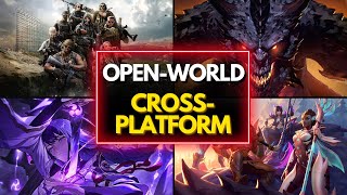 TOP 24 Best CROSSPLATFORM OPEN WORLD Games [upl. by Murial]