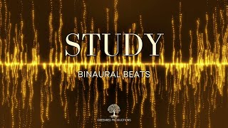 Binaural Beats  Boost Focus and Concentration  Study Music [upl. by Navad]