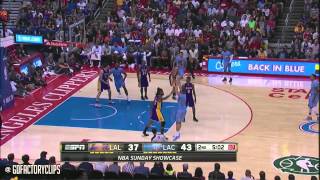 20140406  Blake Griffin amp Chris Paul Full Combined Highlights vs Lakers [upl. by Ajay]