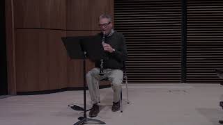 20212022 AMEA AllState Clarinet Etudes Professor Cris Inguanti Northern Arizona University [upl. by Leonidas]