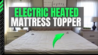 Sunbeam Restful Quilted Heated Mattress Pad  Must Have Electric Heated Blanket [upl. by Hama]