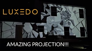 Luxedo Projection System LPS V3 4200 Lumen Dark Home 3D Effects [upl. by Aytac]