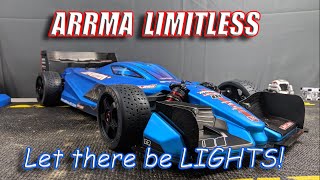 Arrma Limitless  Tips  How to Install Lights  Episode 6 [upl. by Vaughn]