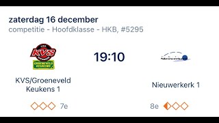 KVSGroeneveld keukens 1 – Nieuwerkerk 1  16122023  1910 uur [upl. by Hamilton800]