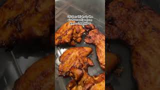 ⁠air fryer chicken thighs recipe from munchygoddess airfryer foodie cooking sahm homemadefood [upl. by Elagiba]