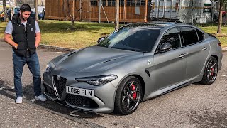 Here Is The Alfa Romeo Giulia Quadrifoglio N Ring Limited Edition [upl. by Ahsieken]