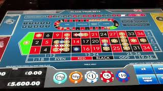 Few £400 high limit roulette spins at the Empire Casino Leicester Square feb 2019 [upl. by Heisser]