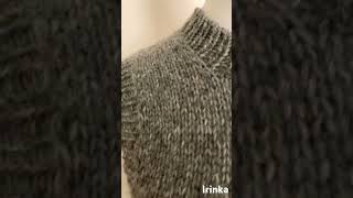 Жилетспицами knitting вязание handmade [upl. by Anirac94]