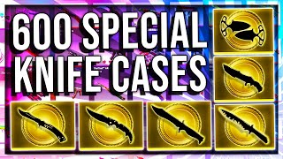 OPENING 100 OF EVERY SPECIAL CASE 600 CASE OPENING [upl. by Aynor]