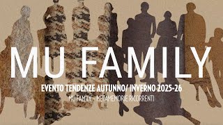 MU Family  FallWinter 202526 Tendenze talk [upl. by Gamal]