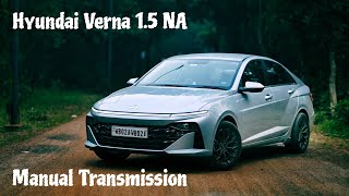 Hyundai Verna 15 NA  Manual Transmission  POV Drive [upl. by Audwin]