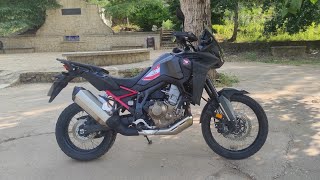 Honda CRF 1100 L AFRICA TWIN 2023  Negro Ballistic Mate Metalizado [upl. by Euh]