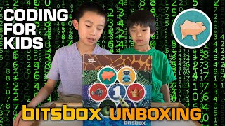 Coding For Kids BitsBox Tutorial amp Review 2020 STEM Subscription Box  QUARANTINE KIDS [upl. by Nylednarb526]