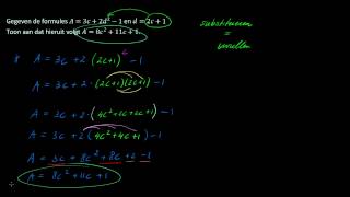 Formules combineren substitutie [upl. by Sinnelg723]