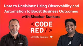 8  Data to Decisions Using Observability and Automation to Boost Business Outcomes with Bhaska [upl. by Akenahs]