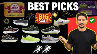 Best Running shoes To Buy On Amazon and flipkart sale 2024  Hindi [upl. by Niwred155]