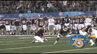 75th ATampT Cotton Bowl Classic  First Half Highlights [upl. by Akeber468]