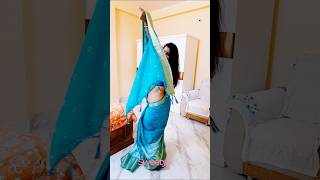 Dance Shorts 💃 saree shortsfeed dance sareedance youtubeshorts [upl. by Errecart]