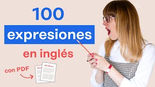 100 frases hechas en inglés  Habla como un nativo🕺  Expresiones en inglés [upl. by Scholem912]