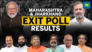 Exit Poll 2024  Maharashtra amp Jharkhand Exit Poll Results  Maharashtra Exit Polls 2024 [upl. by Ariec]