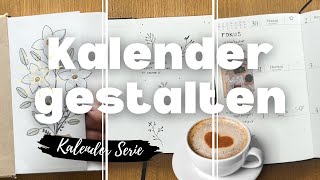 KALENDER GESTALTUNGS SERIE I ENDLICH [upl. by Johnston]