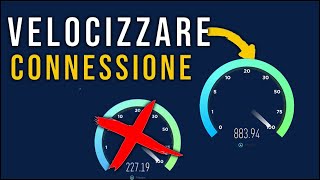 Come VELOCIZZARE la CONNESSIONE INTERNET e RIDURRE il PING 🚀 [upl. by Yhpos]