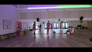 Kangoo Fun Beesel quotBunga Dancequot choreo by BeckyOverbeck [upl. by Odlauso]