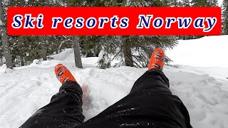 Ski resort Norway 🇳🇴 [upl. by Llenrev21]