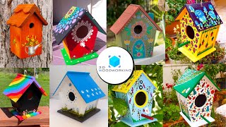 40 Woodworking Birdhouses Projects  40 Woodworking Birdhouse DIY Ideas [upl. by Demha621]