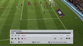 Maicon  Barcelona 1  1 Galatasaray Head Goal FIFA 18 [upl. by Verla]