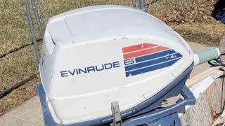 1973 6HP Evinrude Fisherman Repairs [upl. by Eelannej]