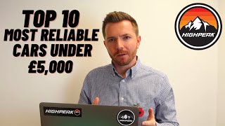 TOP 10 MOST RELIABLE CARS UNDER £5000 [upl. by Eillam]