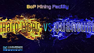 DCUO Hard Light vs Quantum BoP Volcano Mining Facility Alert [upl. by Dlaner]