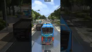 Bus simulator indonesia gamesyoutubeshorts trending shortvideo viralvideo shorts gaming [upl. by Hgieleak]