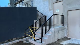 Building Aluminum Stair RailingsPart 1 [upl. by Doe]