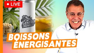 ⚡Boissons énergisantes quels effets  – Live du 25 septembre 2024 [upl. by Labana]