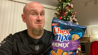 NEW Chex Mix Remix Zesty Taco Flavor My Review [upl. by Hairahcaz]