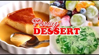 PINOY DESSERTS IDEAS [upl. by Amilb]