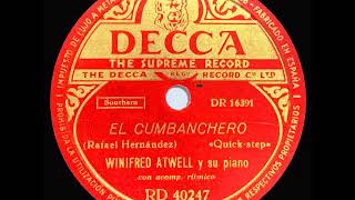 Winifred Atwell  El Cumbanchero 1952 78 rpm [upl. by Meggie]