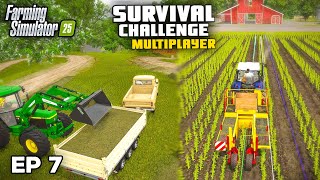 WAS THIS A POPLAR CHOICE  Farming Simulator 25  Survival Challenge  Episode 7 [upl. by Nichani]