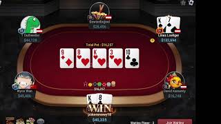 40kNL Dudd1 Vs LLinusLLove Vs pokersnowy18 Vs Wynn Wan Vs David Karsenty  High Stakes Poker [upl. by Olivie999]