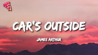 James Arthur  Oh darling all of the city lights Cars Outside Lyrics [upl. by Aienahs]