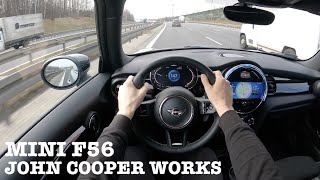 New 2022 Mini Hatch John Cooper Works 20 231HP  POV Test Drive  Acceleration 0100 by GearUp [upl. by Ravert]