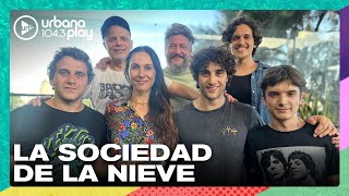 La Sociedad de la Nieve el detrás de escena contado por sus protagonistas en VueltaYMedia [upl. by Ahterod814]