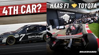 Is Spire Fielding A 4th Car In 2025 Haas F1 And Toyota Form Partnership  Drivers Comment On Roval [upl. by Leund]