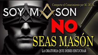 NO SEAS Masón masones masonería mason freemason simbolismo [upl. by Aras]