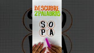 Descubre 2 PALABRAS [upl. by Maurreen]